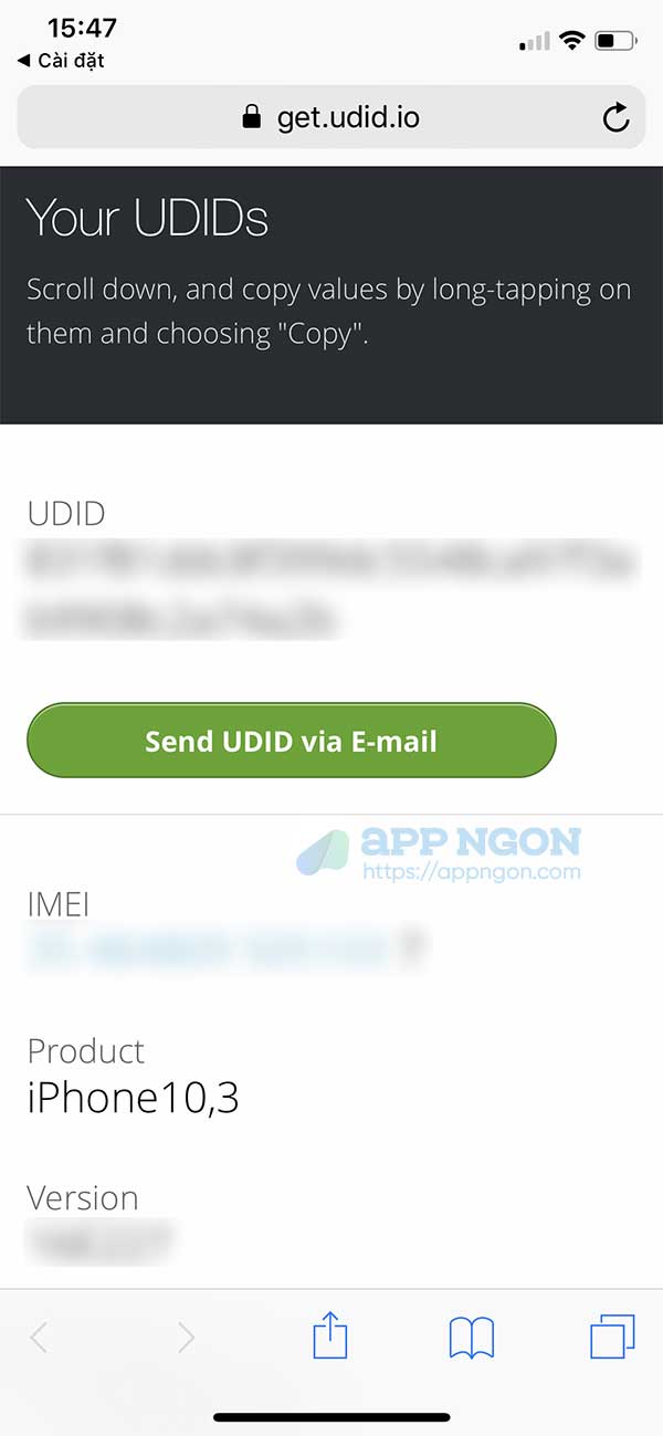 Cách tìm UDID của iPhone hoặc iPad