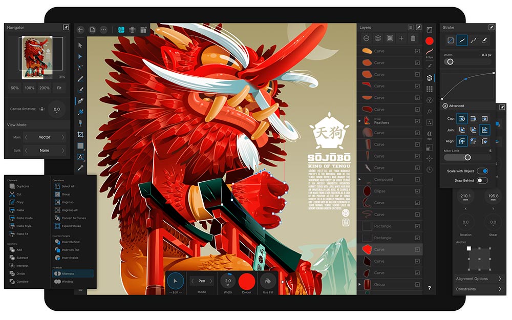 Affinity Designer iPad