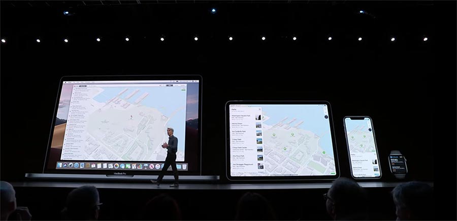 Apple Maps trên iOS 13