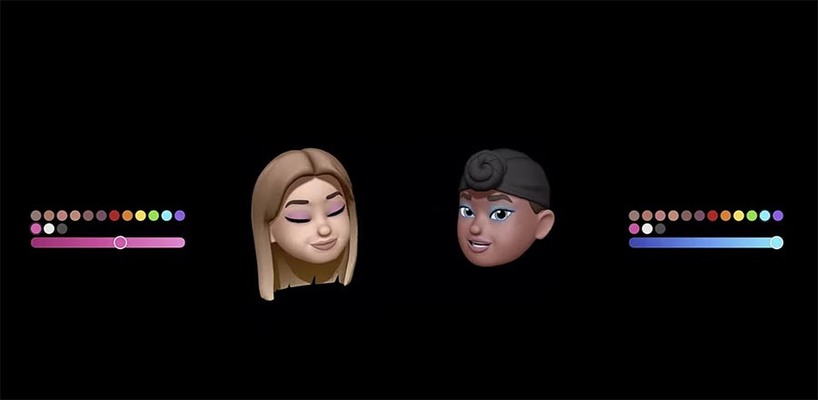 Memoji trên ios 13