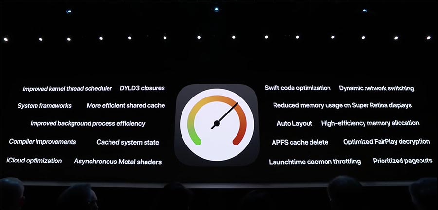 iOS 13 mọi thứ nhanh hơn