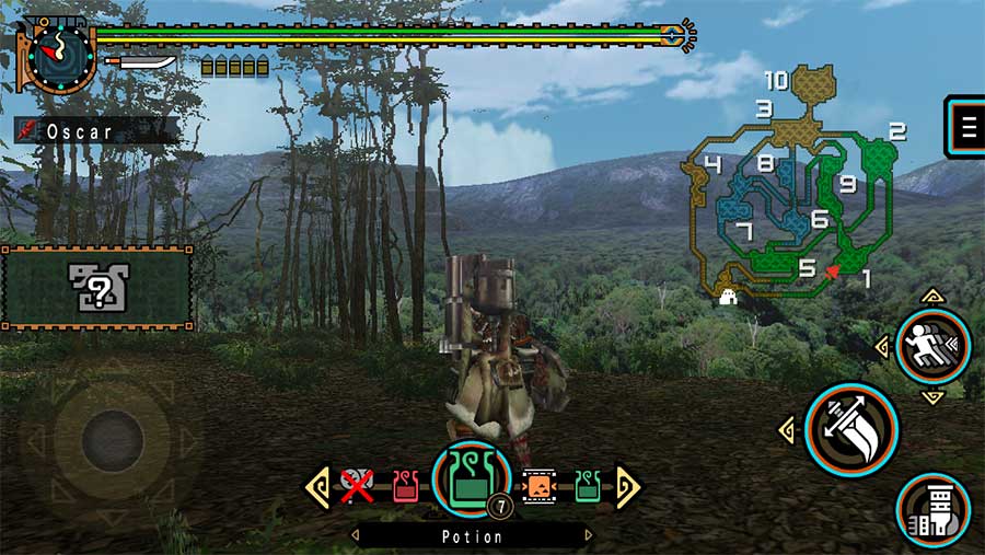 Tải game Monster Hunter Freedom Unite cho iOS