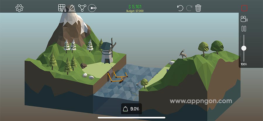 Poly Bridge cho iOS miễn phí
