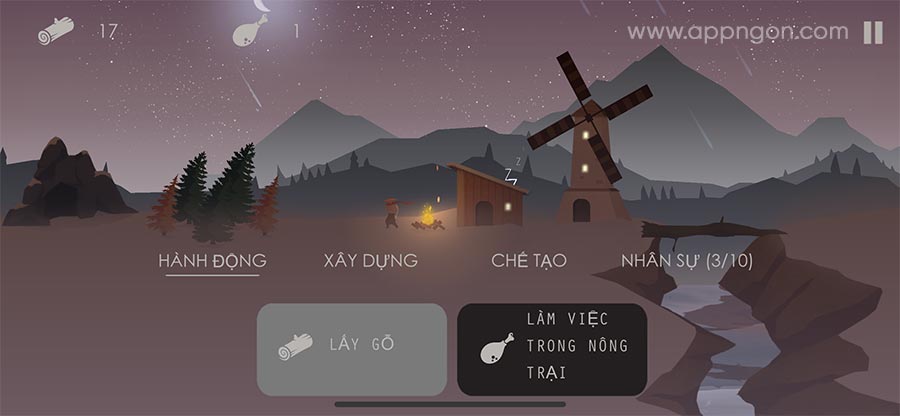 The Bonfire: Forsaken Lands game sinh tồn hay trên iOS