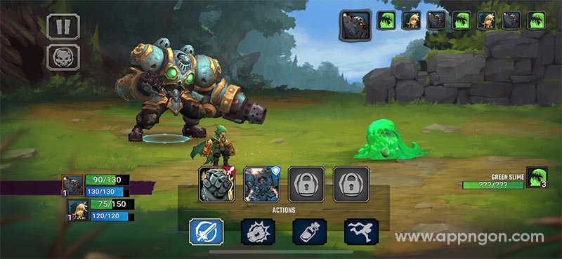 Tải game Battle Chasers: Nightwar cho iOS