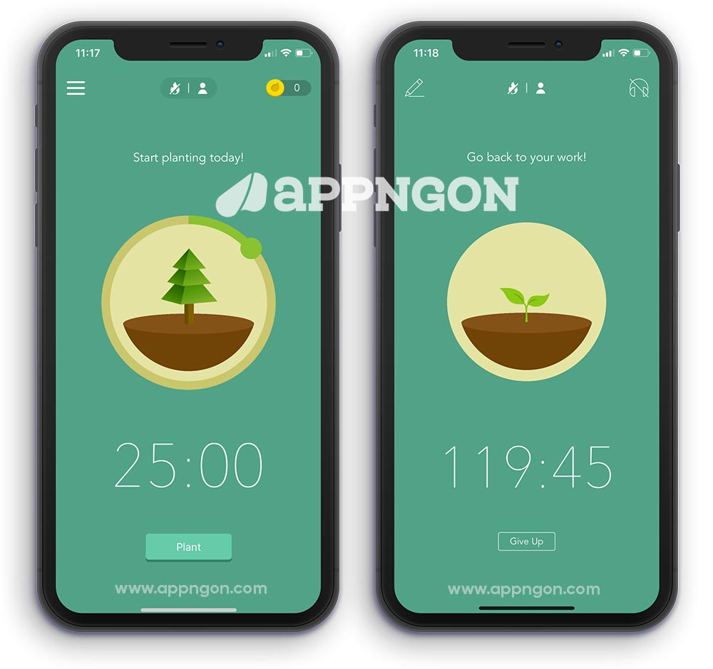 Tải Forest - Stay focused cho iOS
