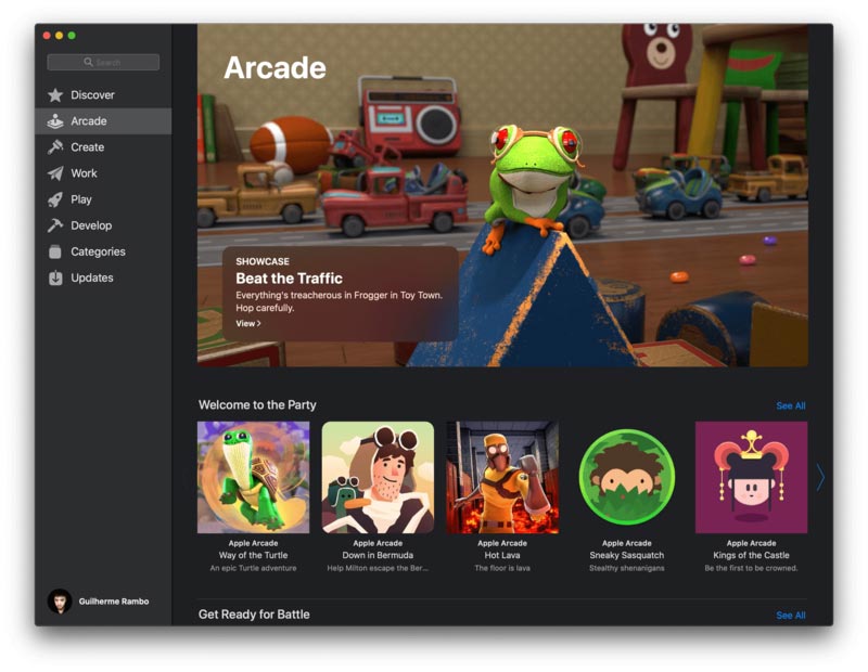 Truy cập sớm Apple Arcade