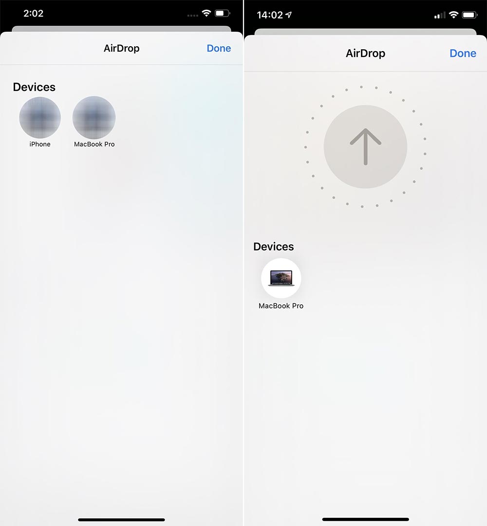 Tính năng AirDrop mới