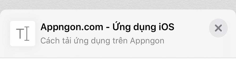 Ghi chú có biểu tượng chia sẻ mới