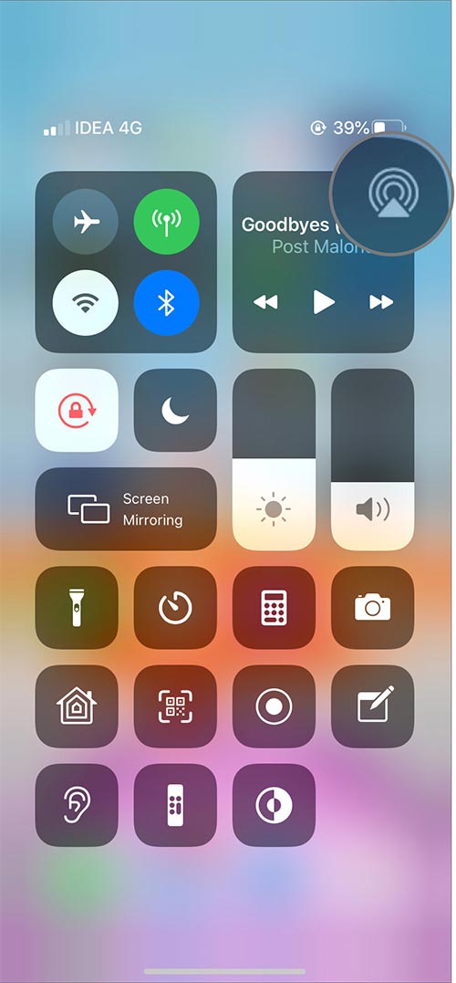 Cách chia sẻ âm thanh trong iOS 13
