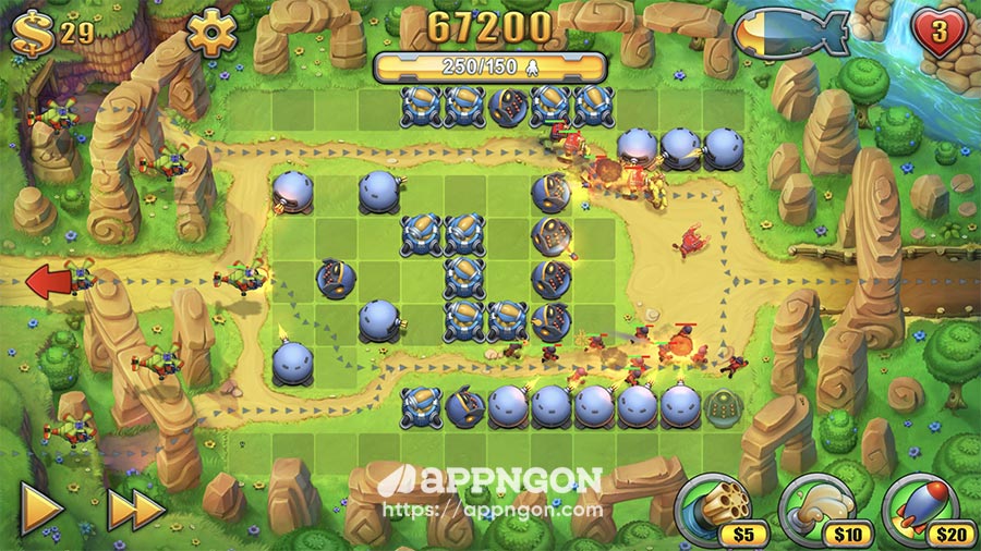 Fieldrunners 2 game thủ thành hấp dẫn