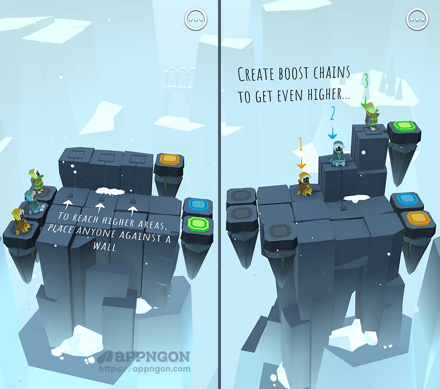 Game giải đố Path of Giants cho iOS