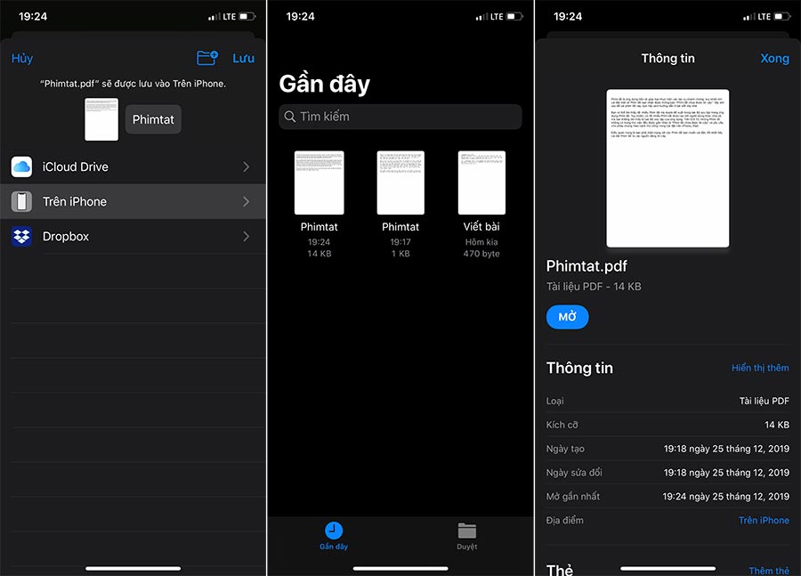 Chuyển tài liệu sang PDF dễ dàng