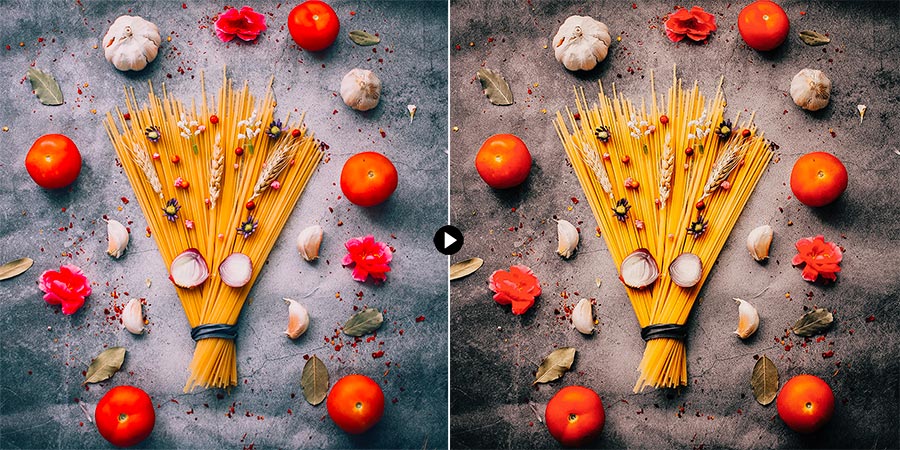 50 Preset Lightroom Mobile cho ảnh chụp thực phẩm