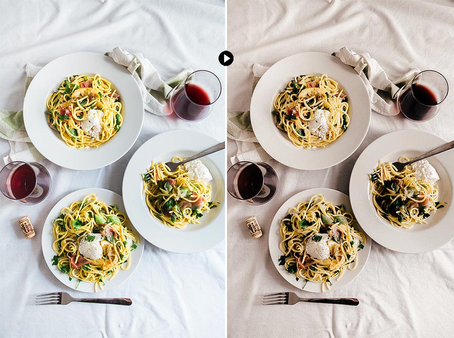 50 Preset Lightroom Mobile cho ảnh chụp thực phẩm
