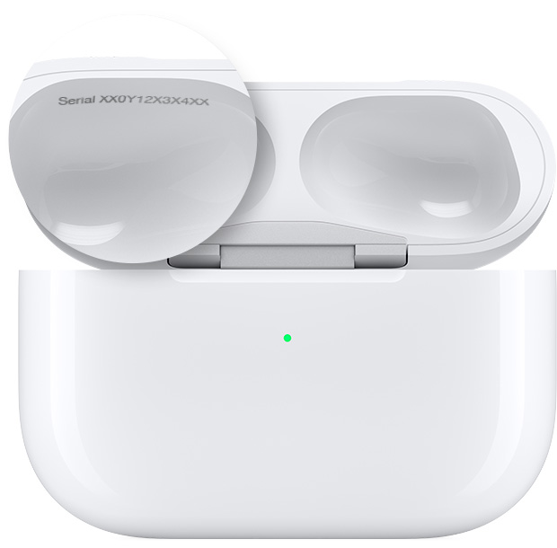 Cách tìm số seri AirPods Pro