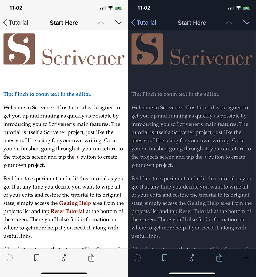 Scrivener - Ứng dụng soạn thảo văn bản