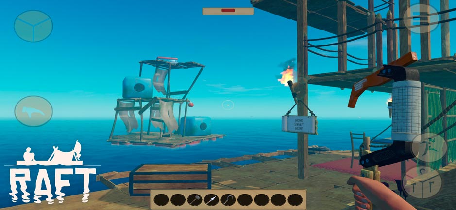 Game sinh tồn RAFT MOBILE