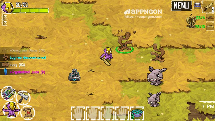 Crashlands - Game nhập vai hấp dẫn