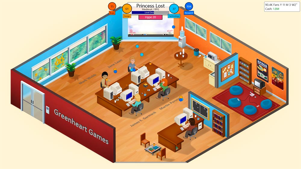 Game Dev Tycoon cho iOS