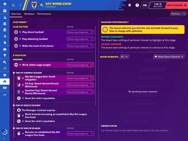 Football Manager 2020 Touch cho iPad