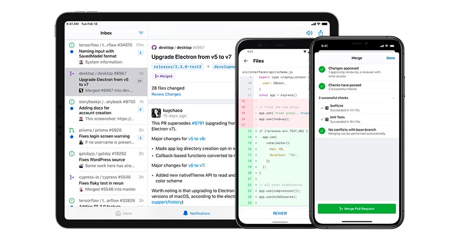 GitHub chính thức có trên iPhone và iPad 