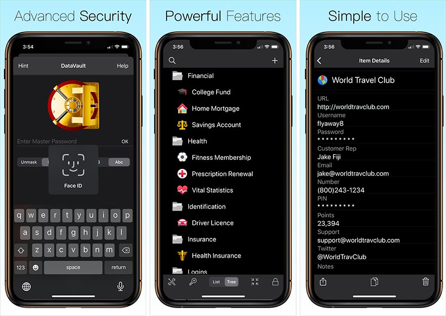 Password Manager Data Vault