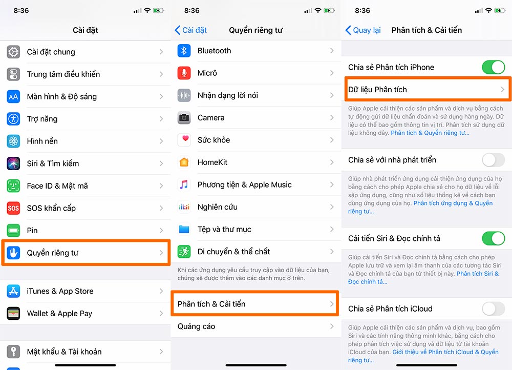 Kiểm tra chu kỳ sạc pin trên iPhone, iPad