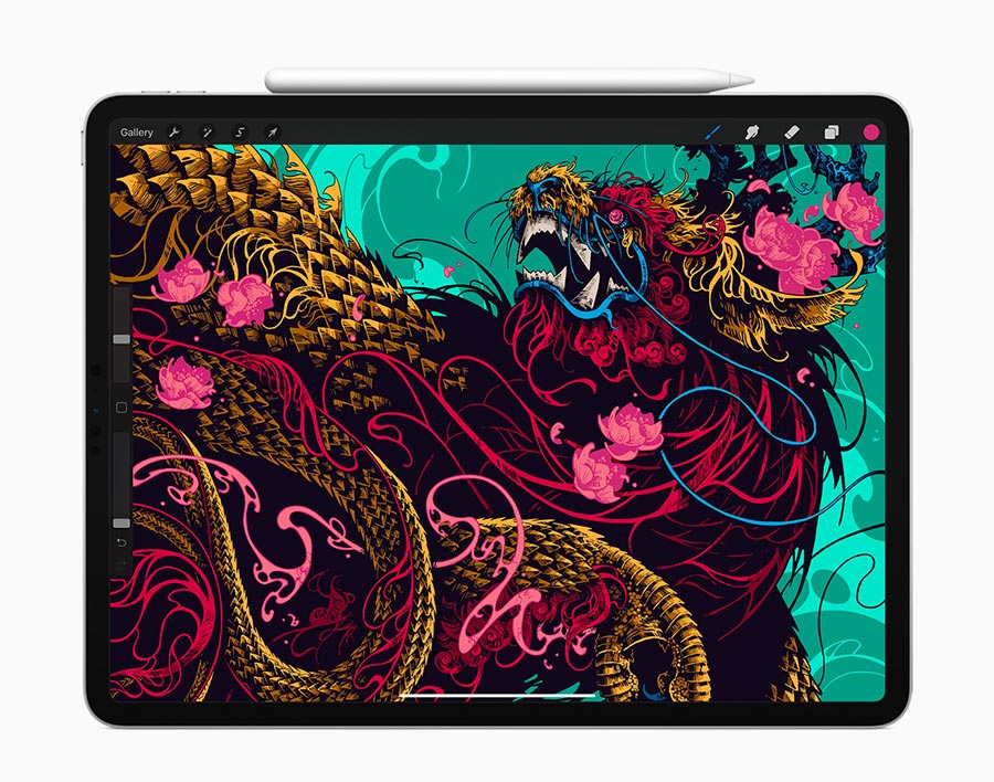 Màn hình trên iPad Pro mới