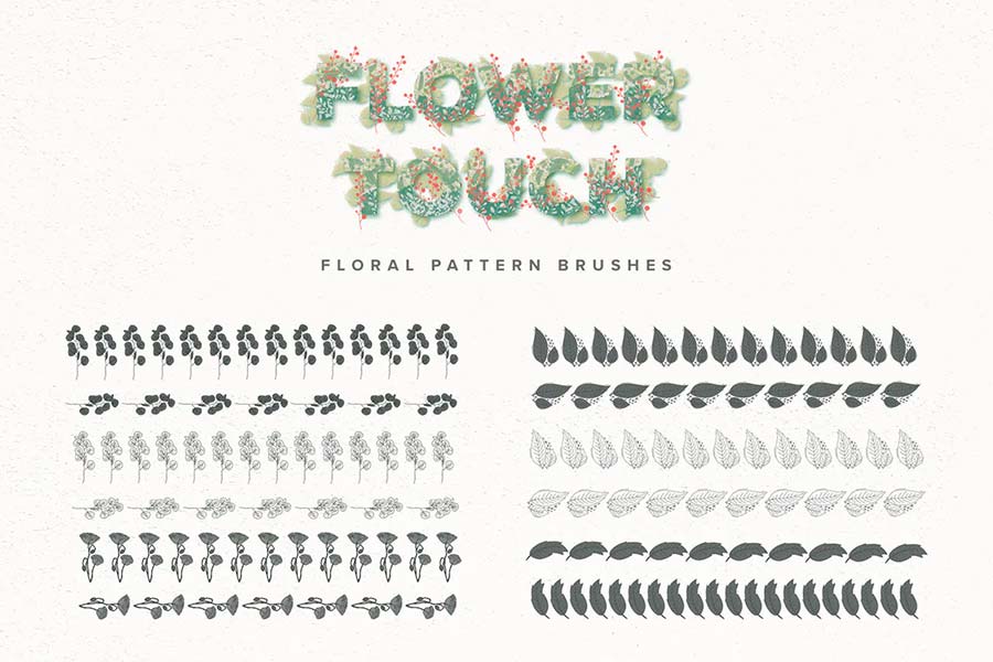 Flower Touch Brushes cho Procreate