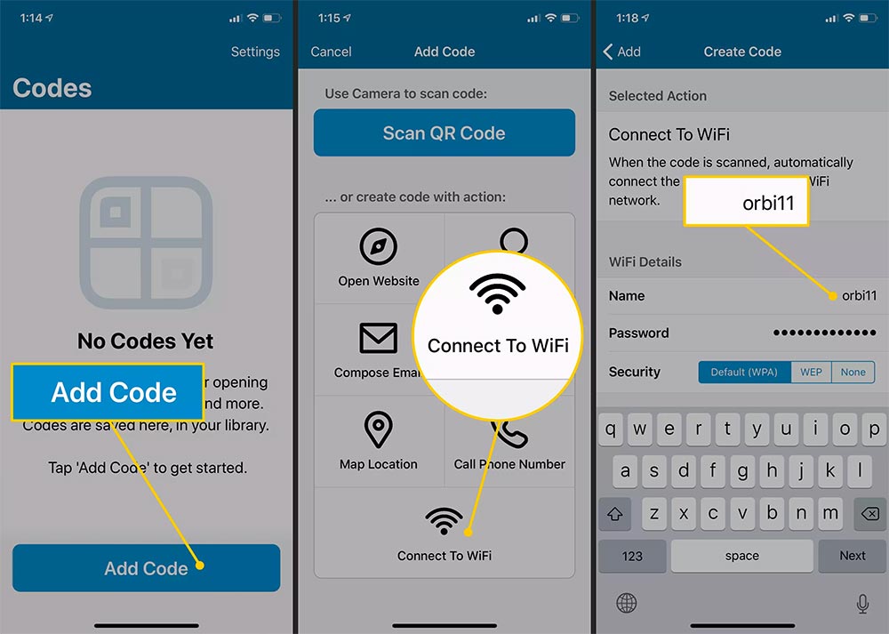 Cách chia sẻ mật khẩu WiFi từ iPhone sang Android