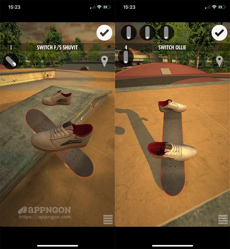 Skater trên iOS - Tựa game trượt ván