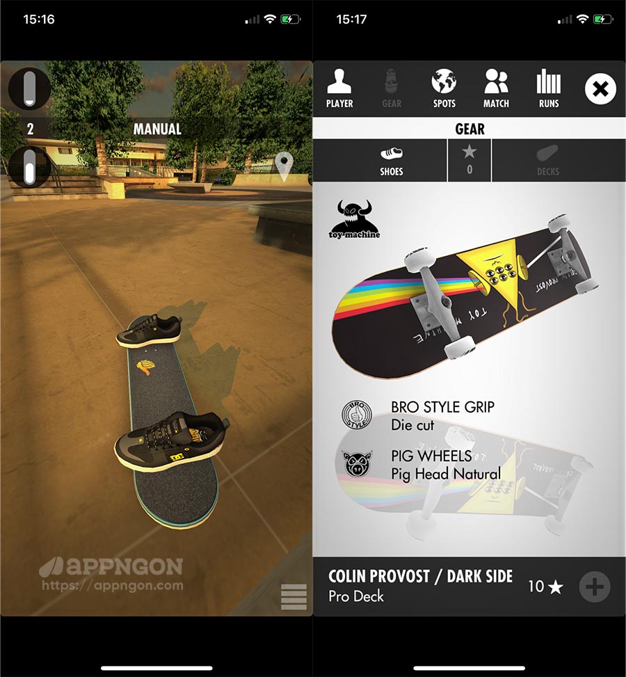 Skater - Skate Legendary Spots - Game trượt ván trên iOS