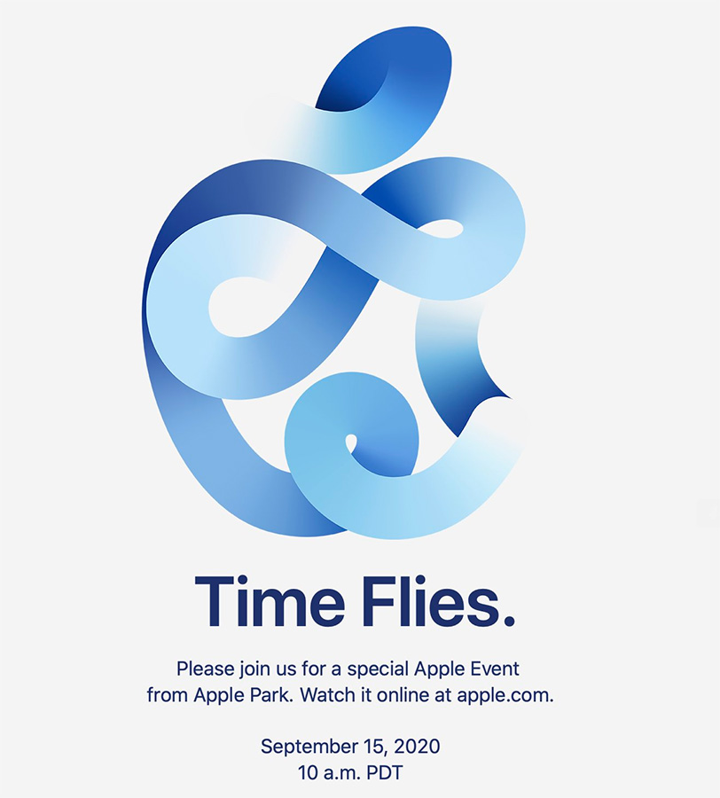Sự kiện Apple 15/9/2020 Time Flies