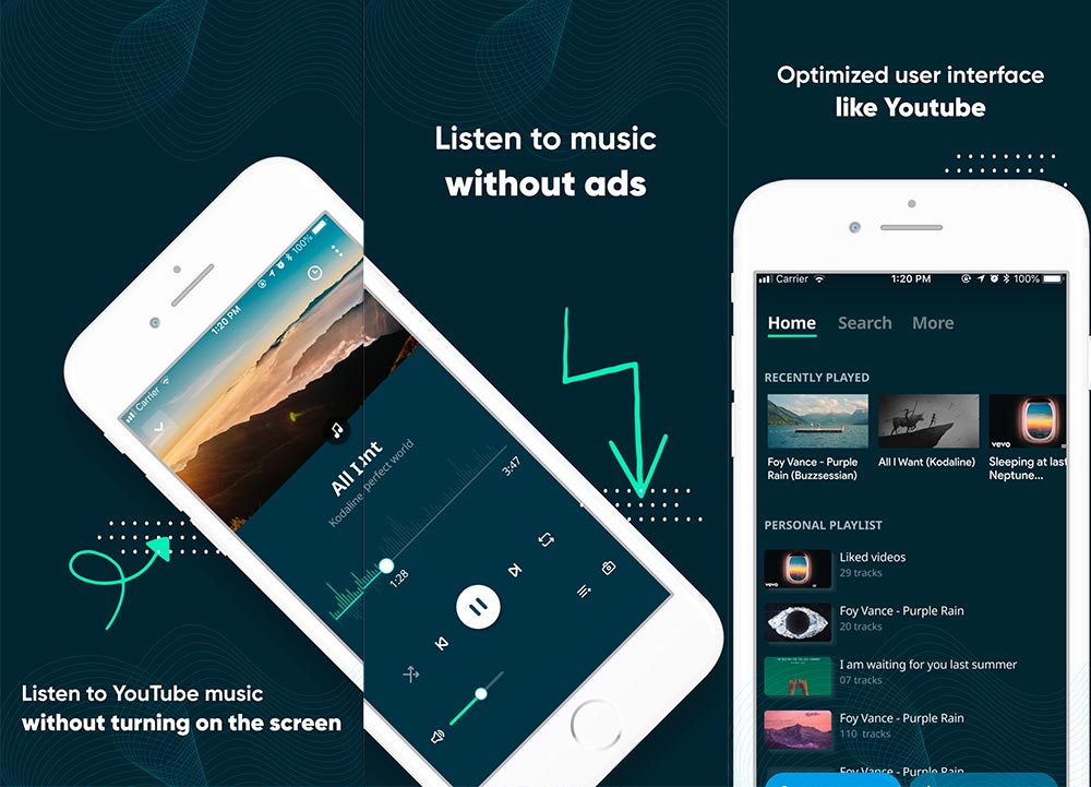 YouListen - Play YouTube Music