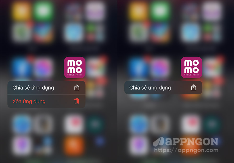 Ngăn chặn xóa ứng dụng iOS