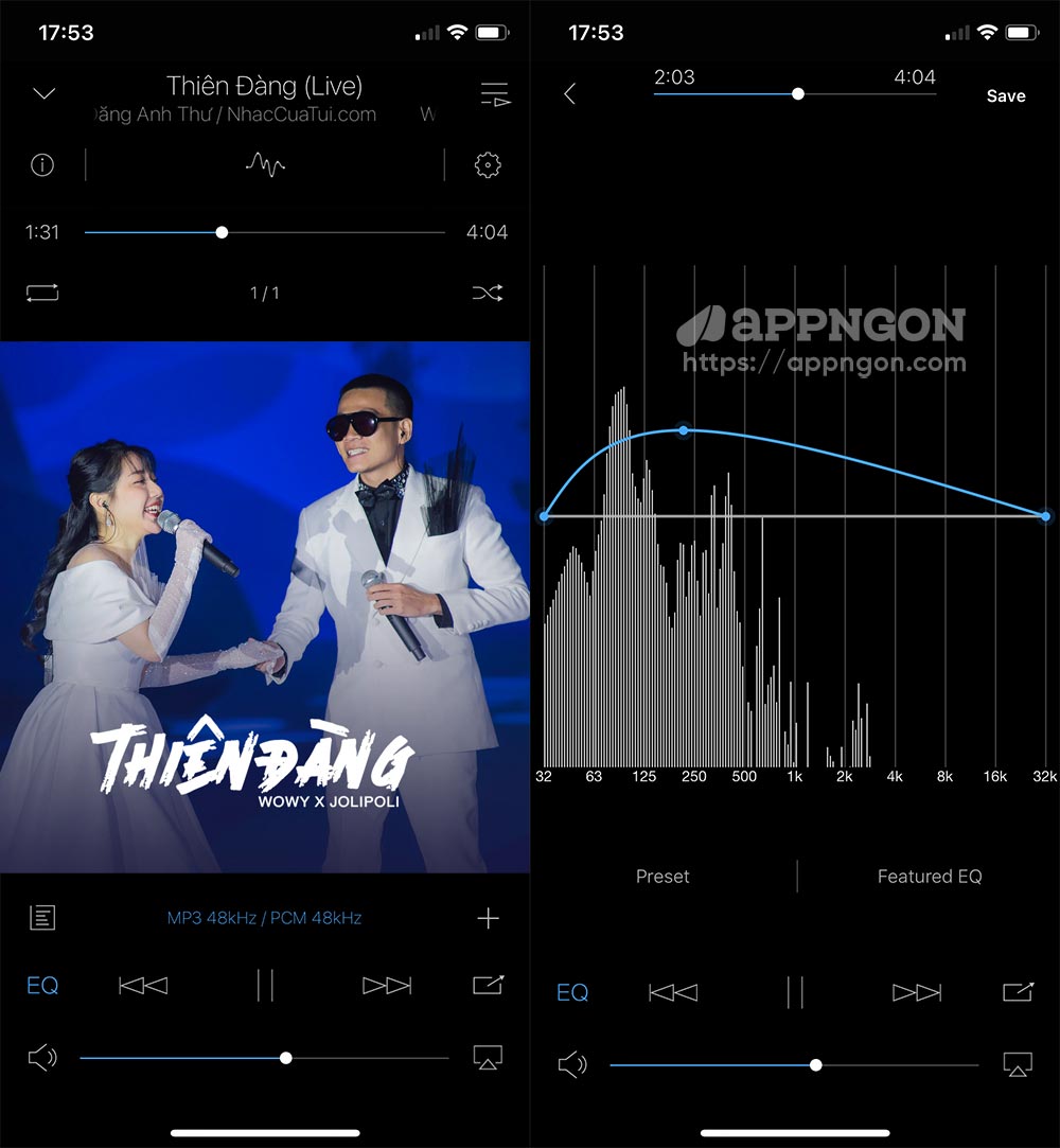 Onkyo HF Player - App nghe nhạc Hi-res cho iPhone