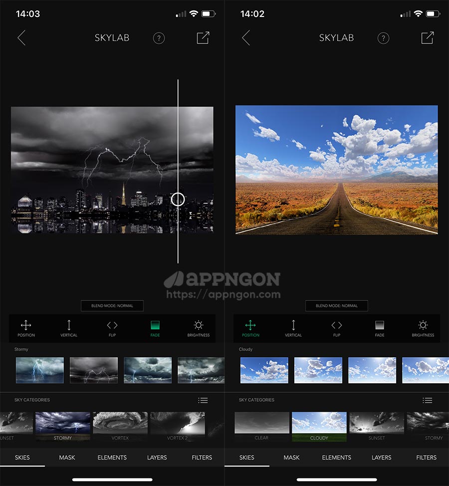 SkyLab Photo Editor cho iOS