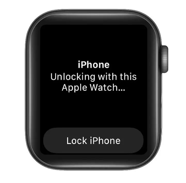 Khóa iPhone bằng Apple Watch