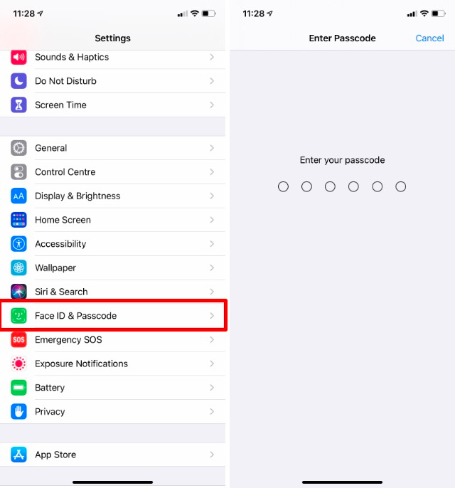 Sử dụng Apple Watch để mở khóa iPhone