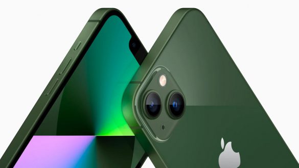 Hinh-nen-iPhone-13-mau-xanh-la